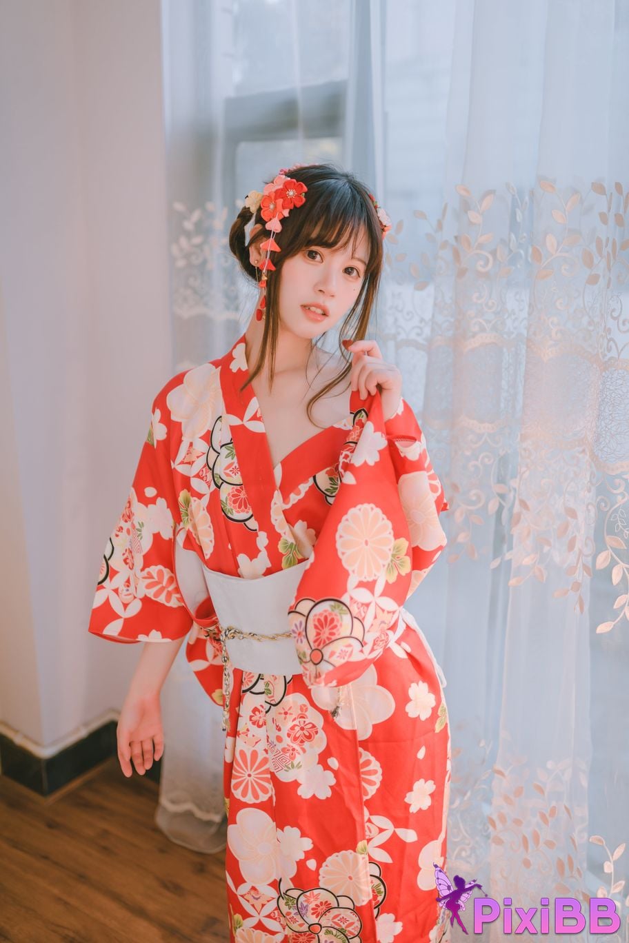 Cosplay Star Deer Daily Yukata Indoor PixiBB.COM 034