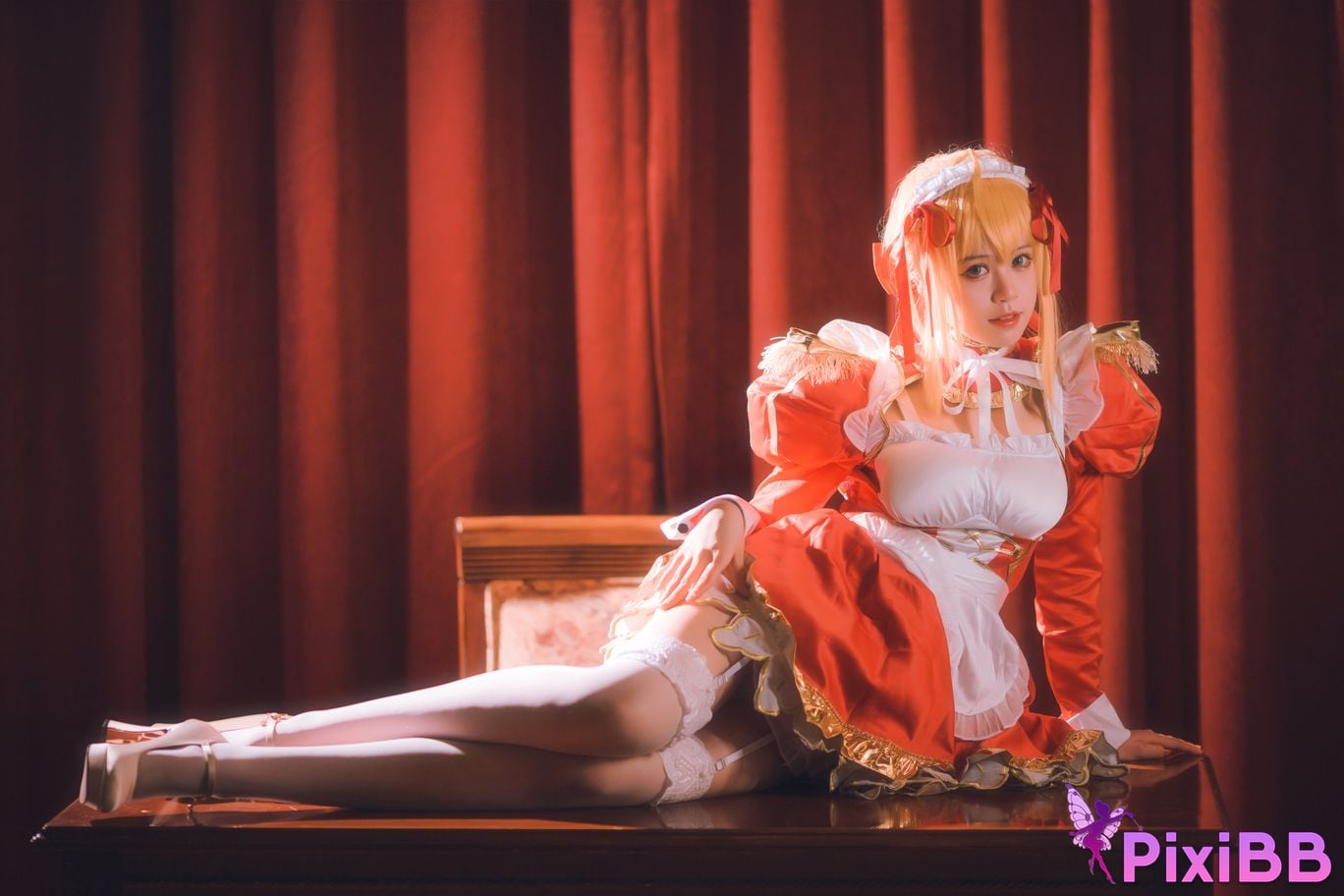 Cosplay Star Deer Nero Maid PixiBB.COM 009