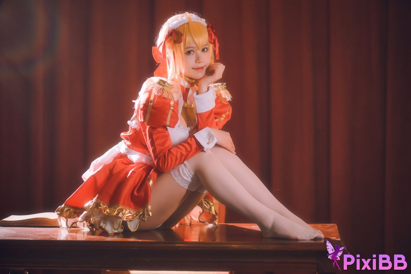 Cosplay Star Deer Nero Maid PixiBB.COM 010