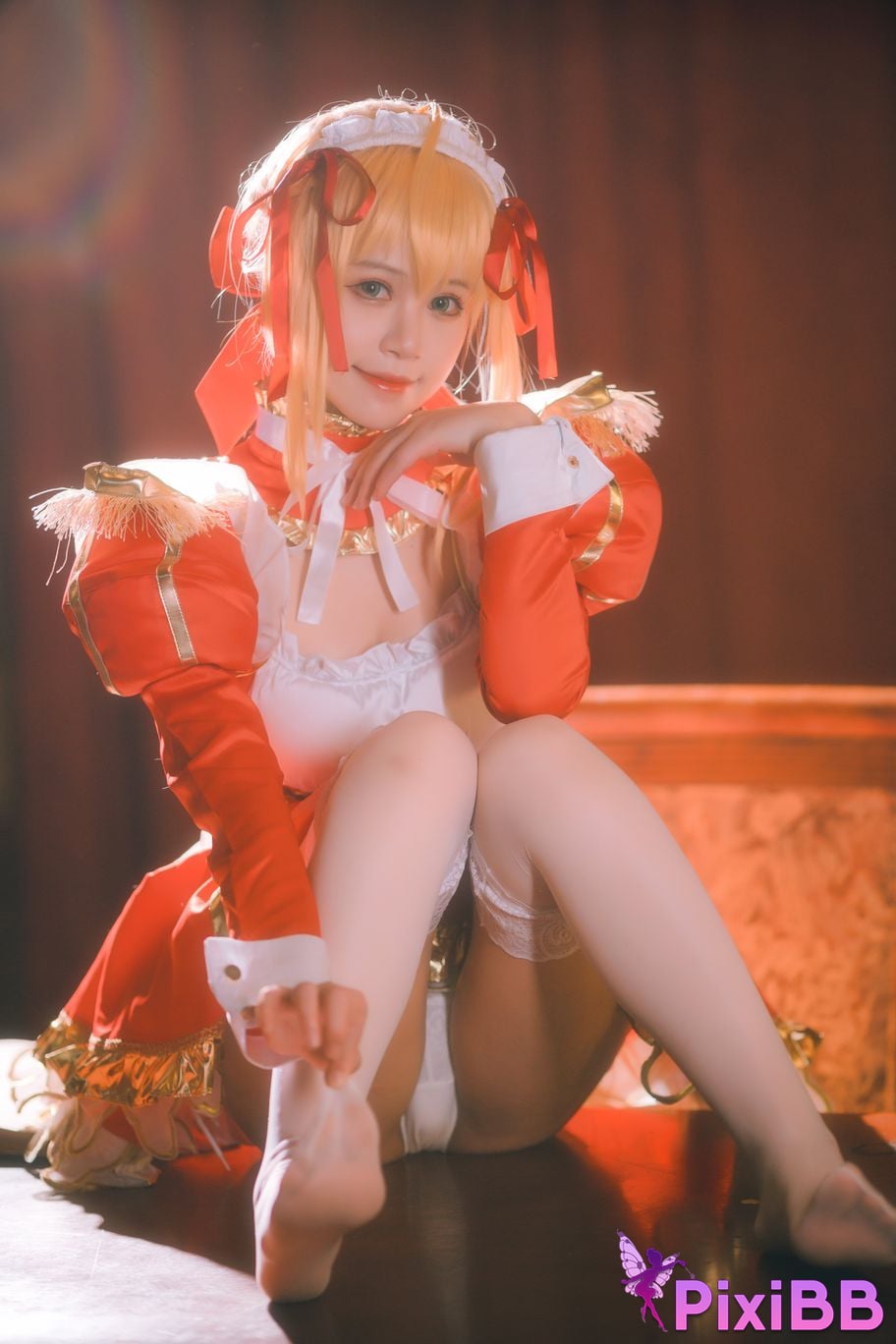 Cosplay Star Deer Nero Maid PixiBB.COM 011