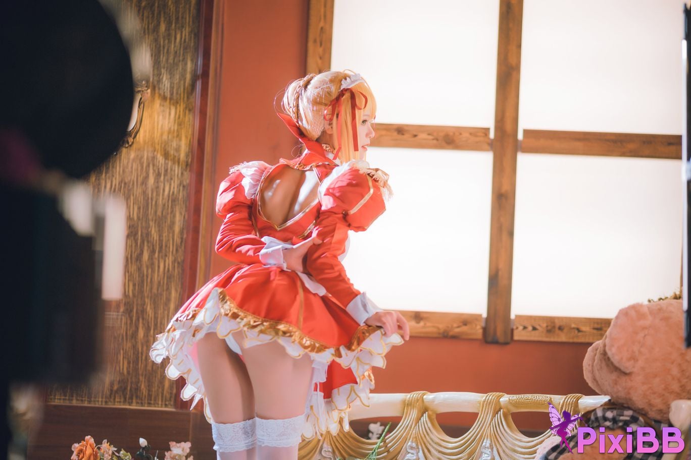 Cosplay Star Deer Nero Maid PixiBB.COM 026