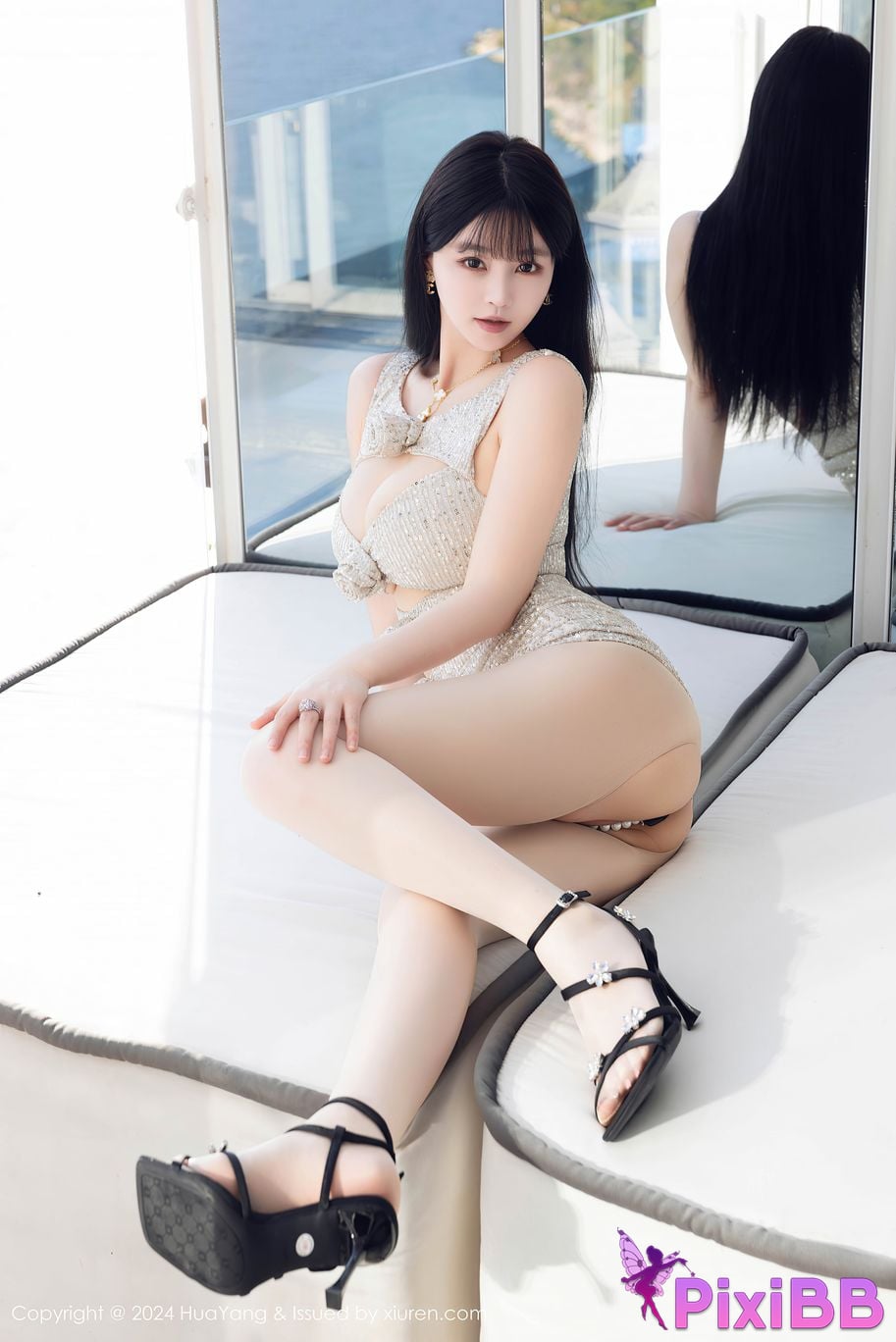 HuaYang Vol.609 Zhu Ke Er Flora PixiBB.COM 022