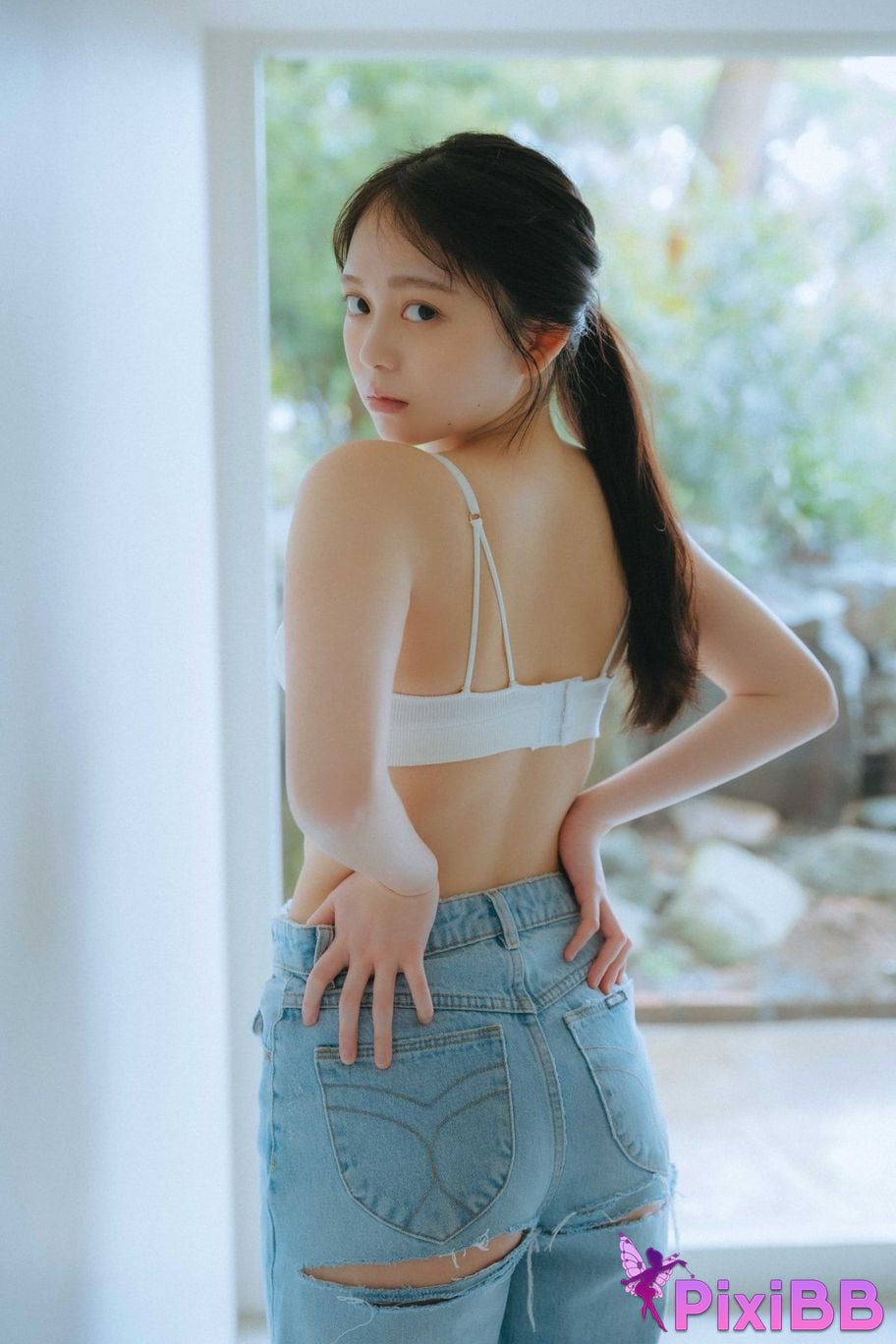 Japanese Idol Mai Horai Penglai dance FRIDAY digital photo book blue sound Vol.2 Hao Hua Ban PixiBB.COM 092