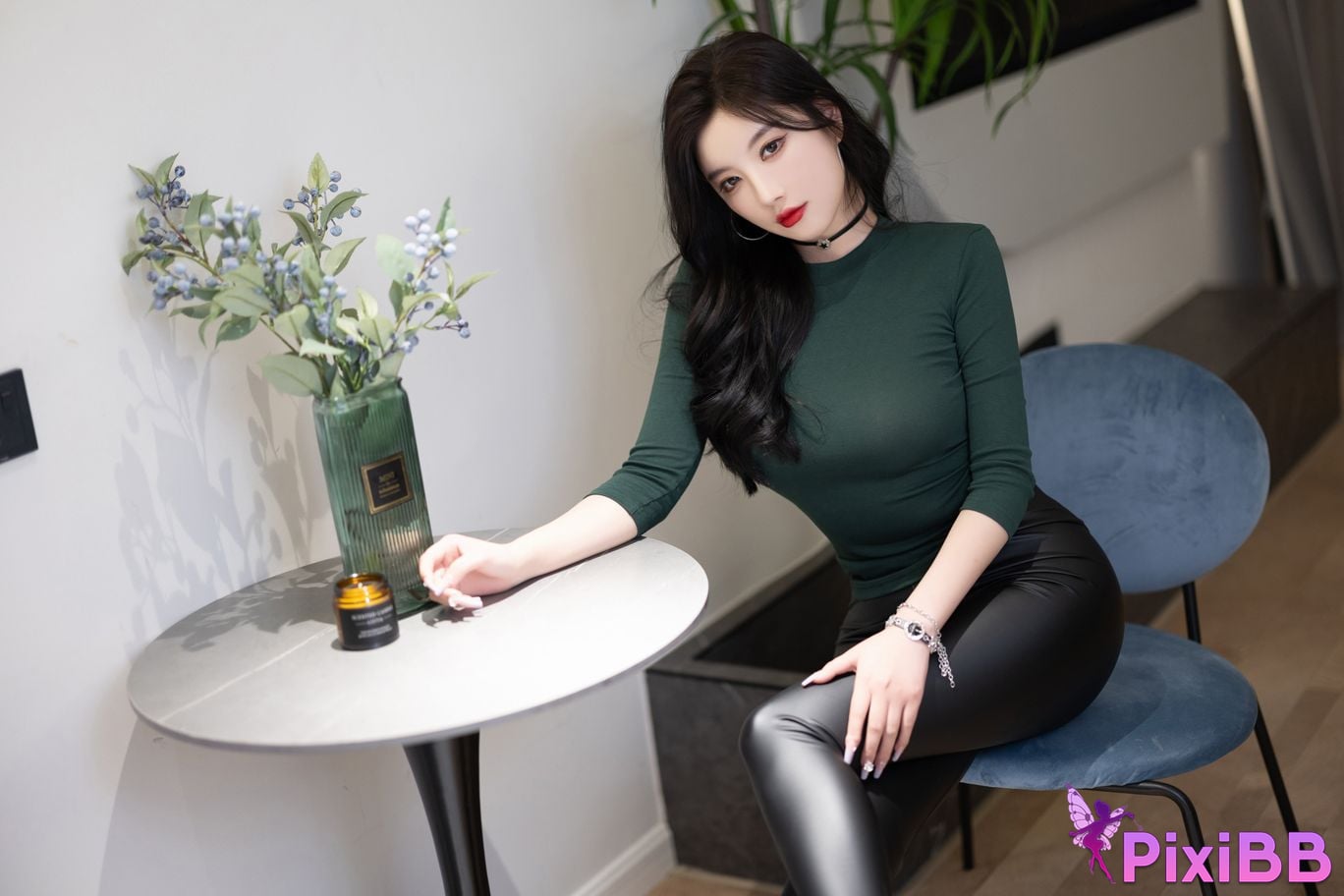 No watermark for in app purchases Yang Chen Chenchen Yome XIUREN model High heels with no bra PixiBB.COM 007