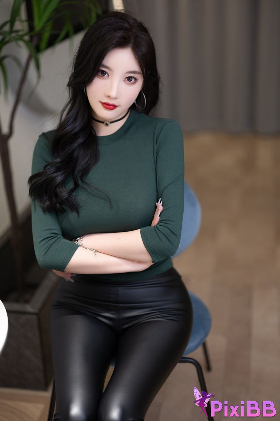 No watermark for in app purchases Yang Chen Chenchen Yome XIUREN model High heels with no bra PixiBB.COM 008