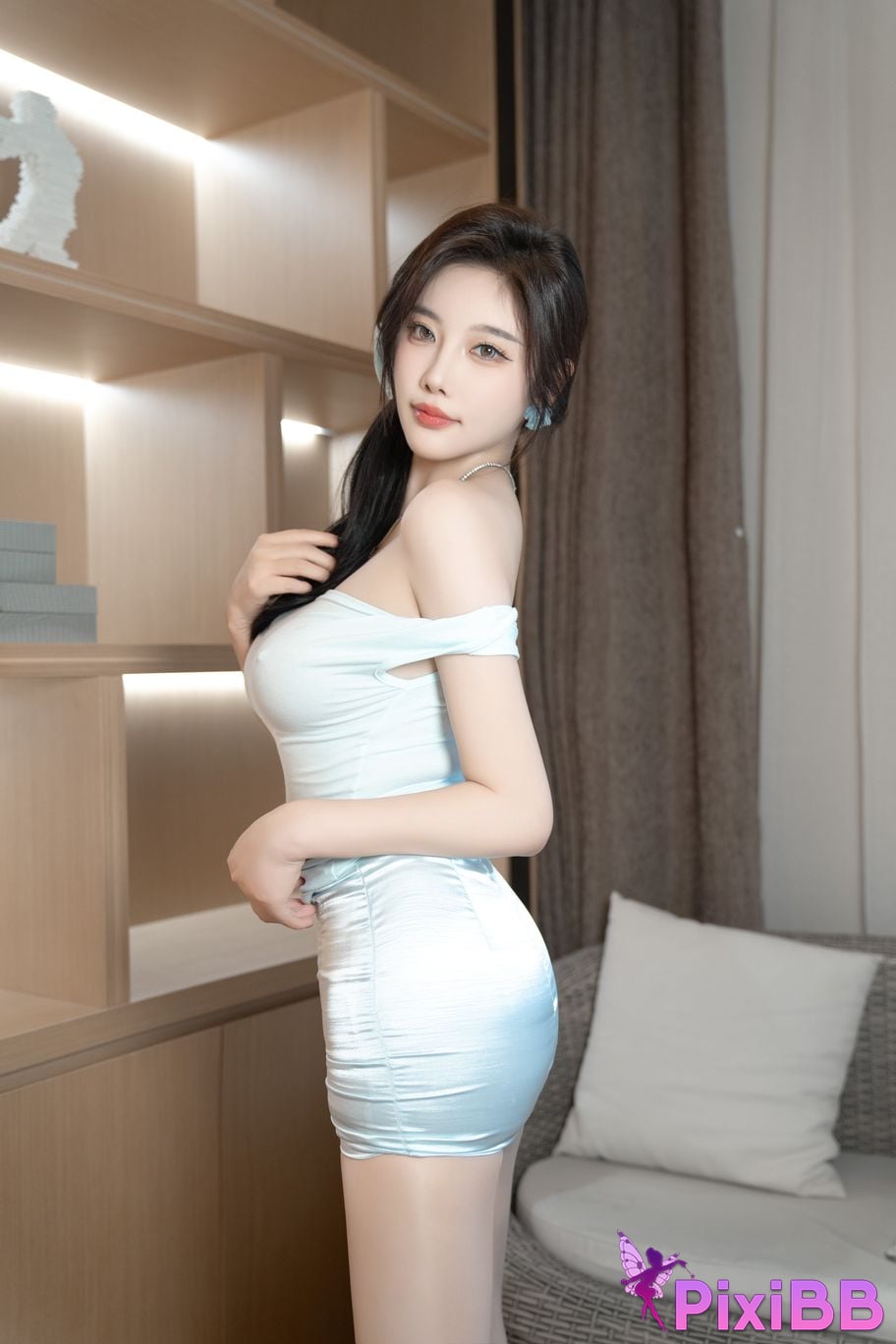 No watermark for in app purchases Yang Chen Chenchen Yome XIUREN model white stockings PixiBB.COM 032