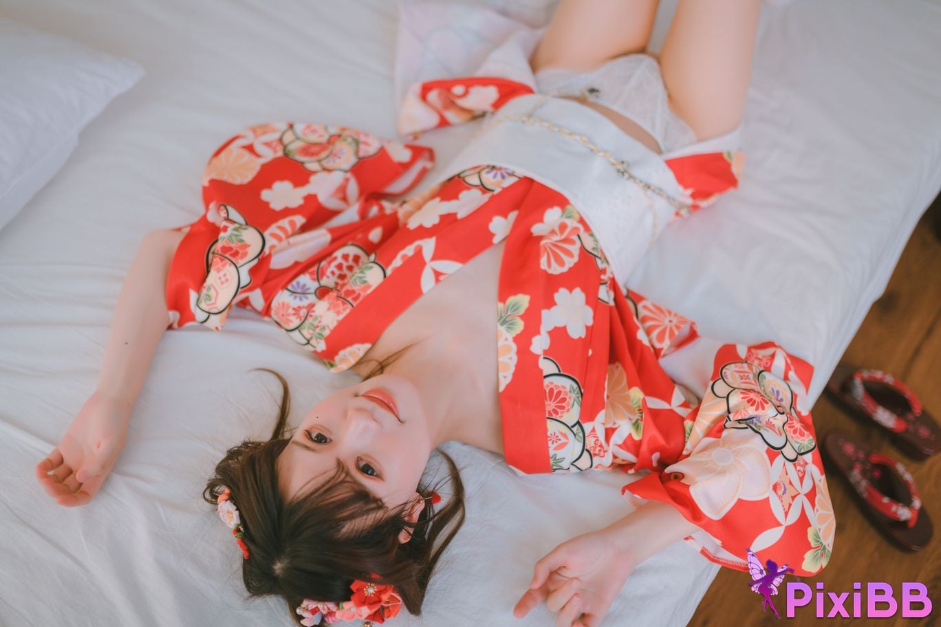 Cosplay Chitanda Kako Daily Life Yukata Indoor PixiBB.COM 015