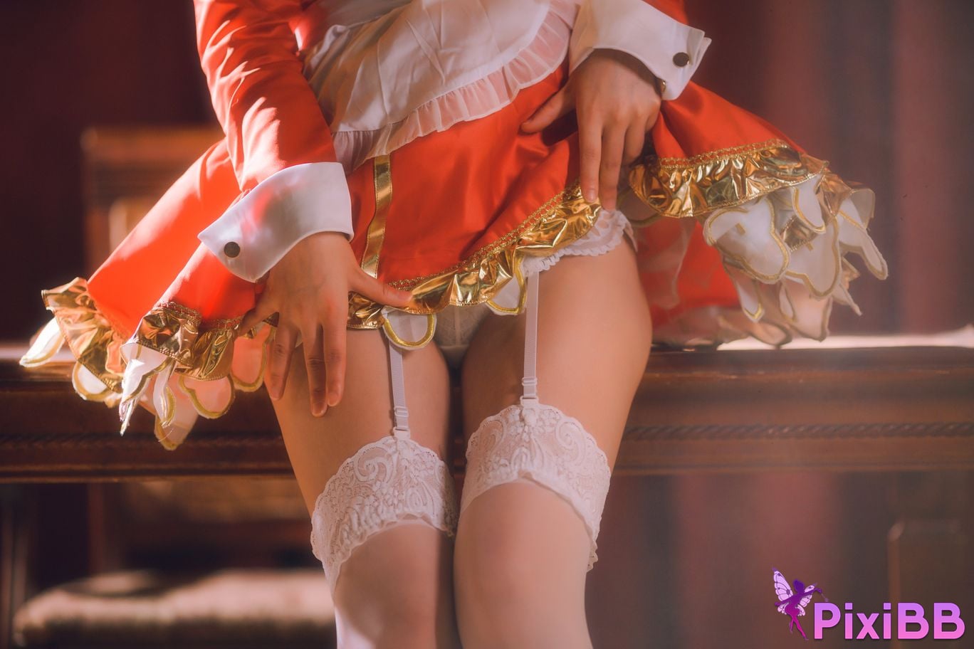 Cosplay Chitanda Kako Nero Maid PixiBB.COM 013