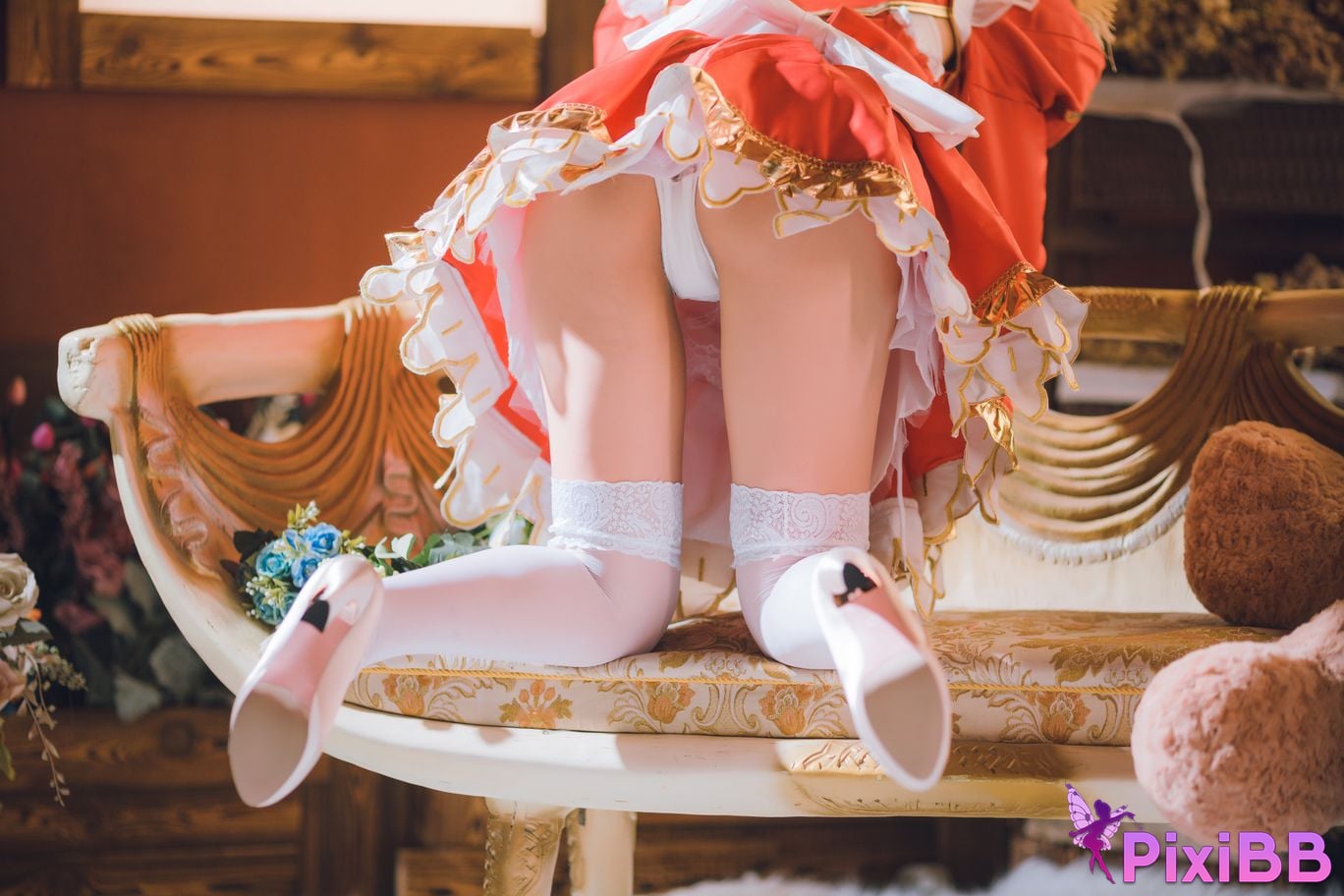 Cosplay Chitanda Kako Nero Maid PixiBB.COM 034