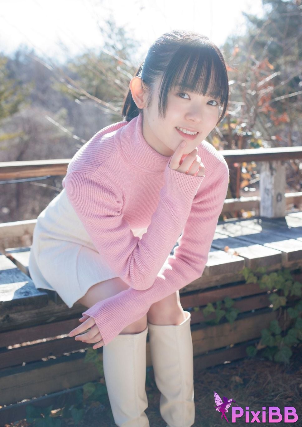 Japanese Idol Nozomi Nirei Urui Digital only YJ PHOTO BOOK photo collection Too cute to explode PixiBB.COM 012