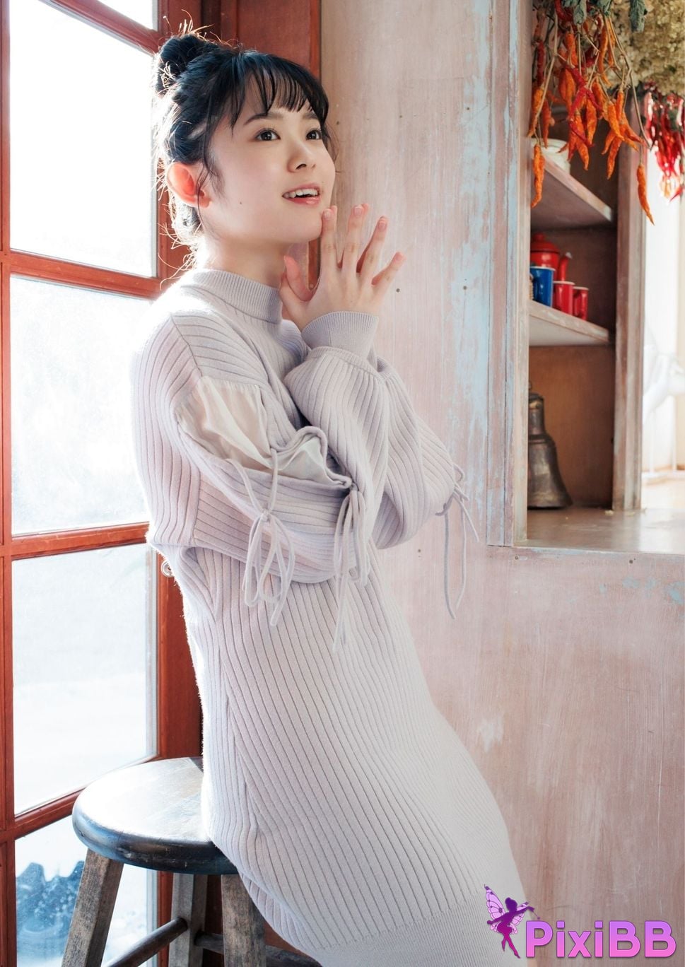 Japanese Idol Nozomi Nirei Urui Digital only YJ PHOTO BOOK photo collection Too cute to explode PixiBB.COM 015