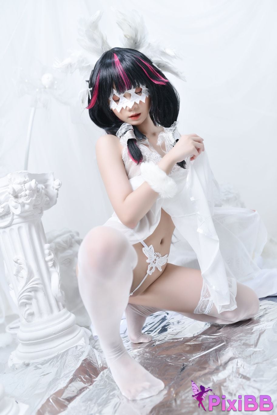 Cosplayer PoppaChan Genshin Colombia Hippo Selenia PixiBB.COM 058