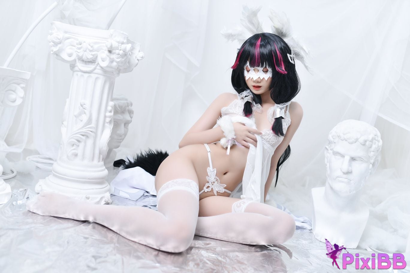 Cosplayer PoppaChan Genshin Colombia Hippo Selenia PixiBB.COM 072