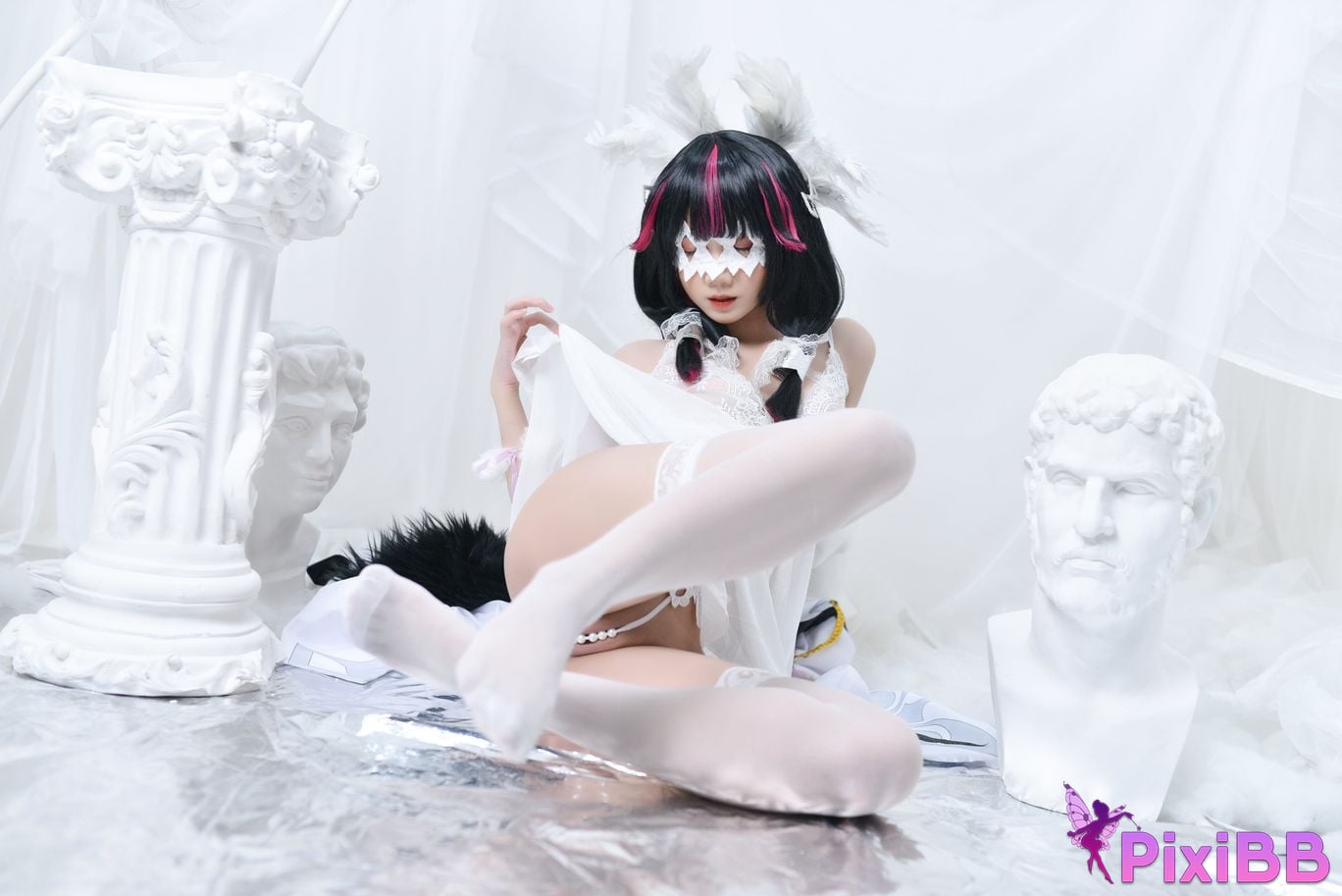 Cosplayer PoppaChan Genshin Colombia Hippo Selenia PixiBB.COM 073