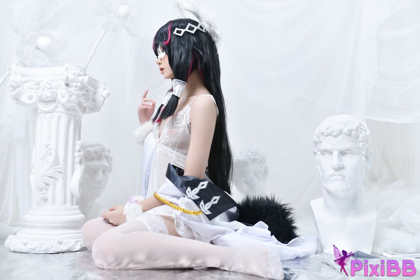 Cosplayer PoppaChan Genshin Colombia Hippo Selenia PixiBB.COM 092