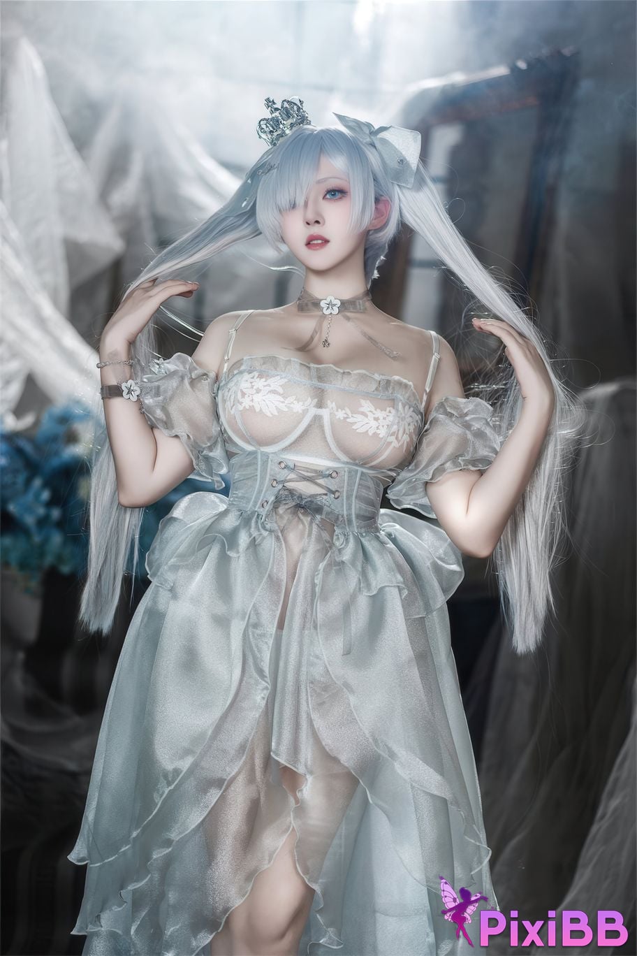 Cosplayer Natsuko Xia Xiazi cinderella crystal princess Cinderella PixiBB.COM 006