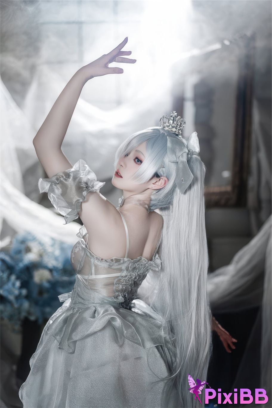 Cosplayer Natsuko Xia Xiazi cinderella crystal princess Cinderella PixiBB.COM 014