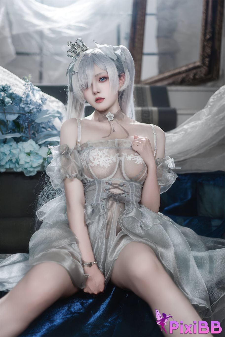 Cosplayer Natsuko Xia Xiazi cinderella crystal princess Cinderella PixiBB.COM 025