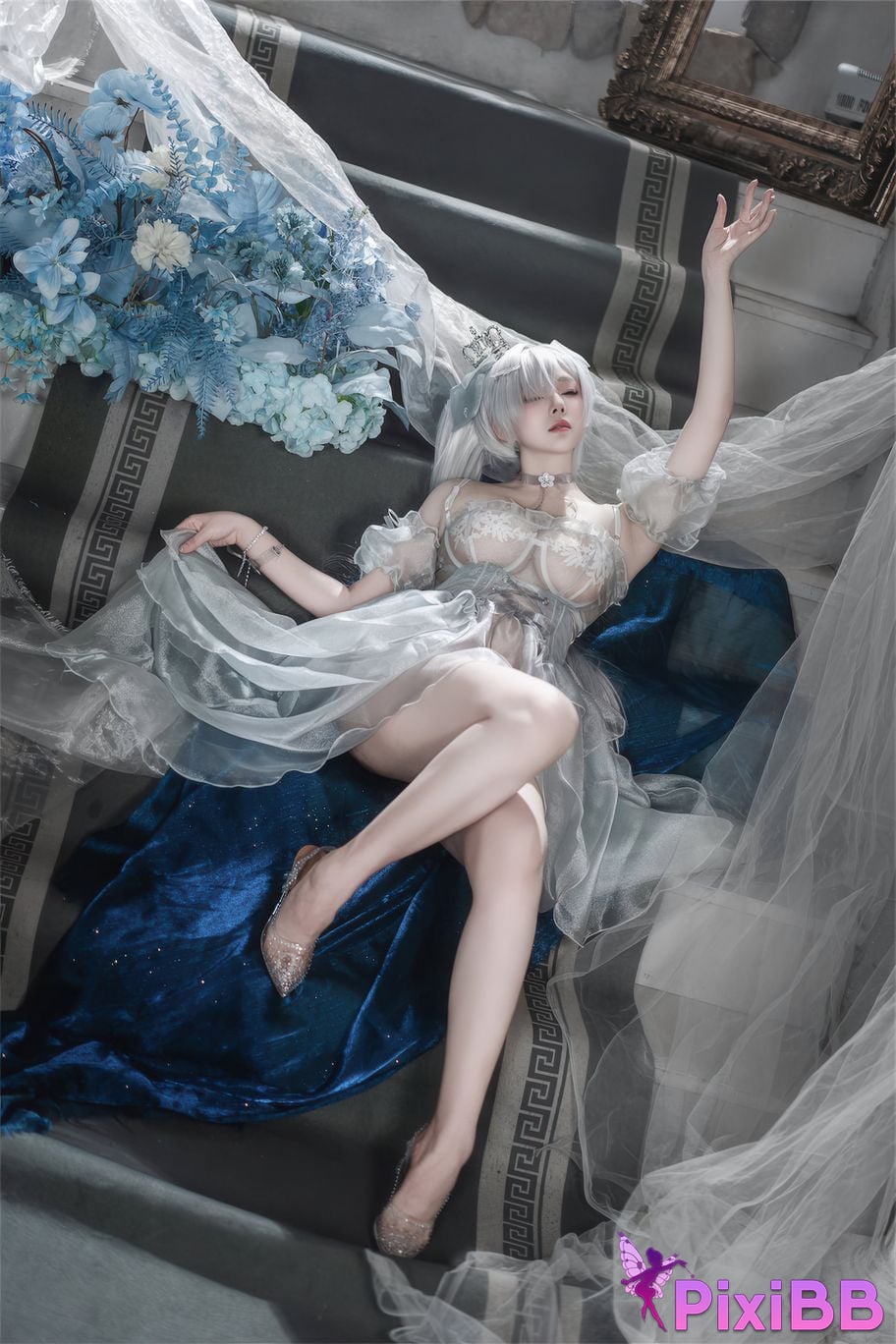 Cosplayer Natsuko Xia Xiazi cinderella crystal princess Cinderella PixiBB.COM 026