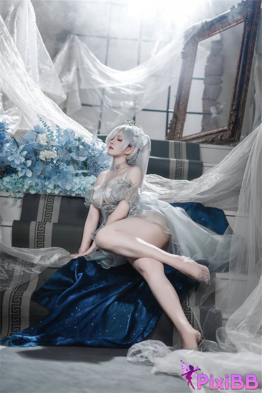 Cosplayer Natsuko Xia Xiazi cinderella crystal princess Cinderella PixiBB.COM 027