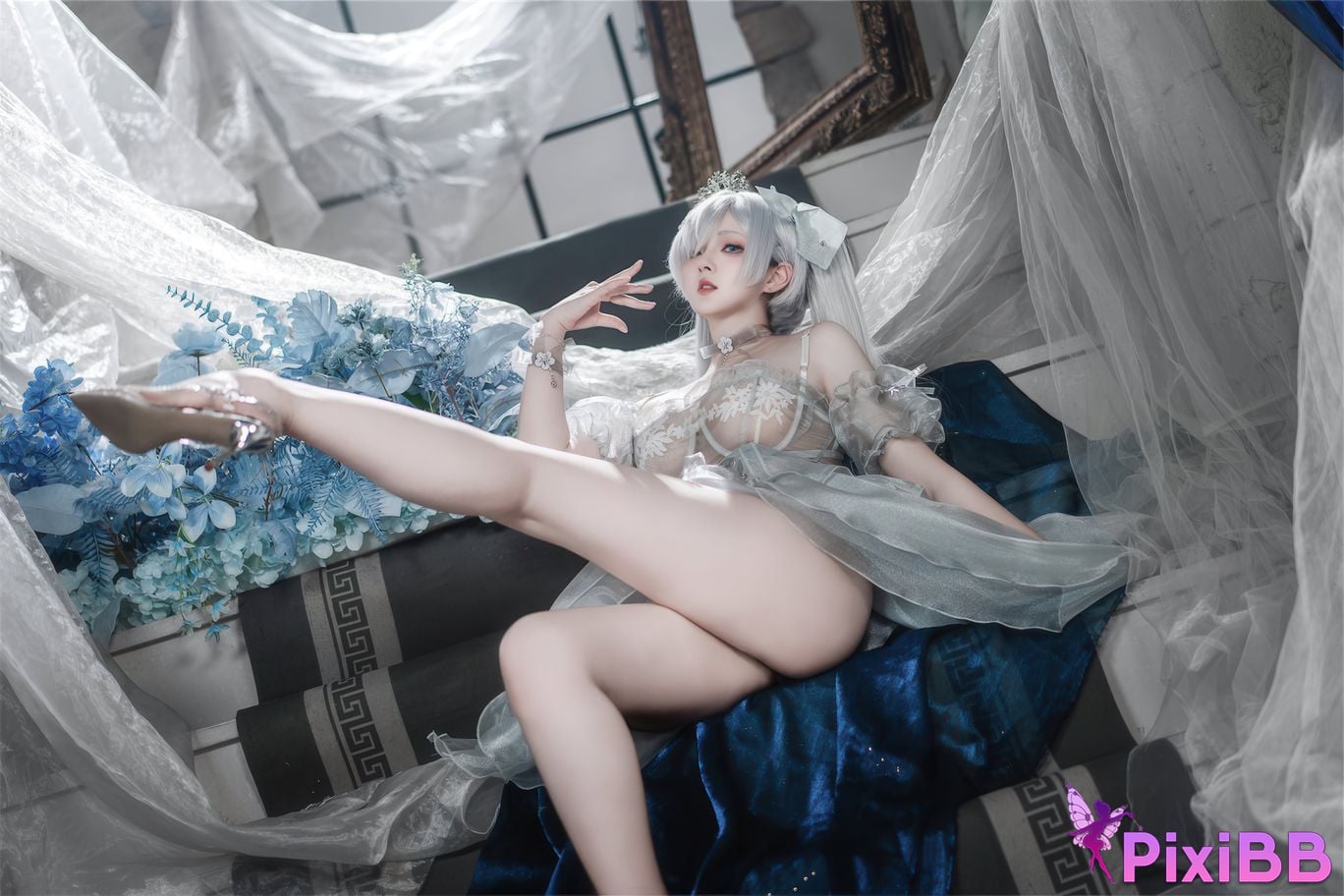 Cosplayer Natsuko Xia Xiazi cinderella crystal princess Cinderella PixiBB.COM 028