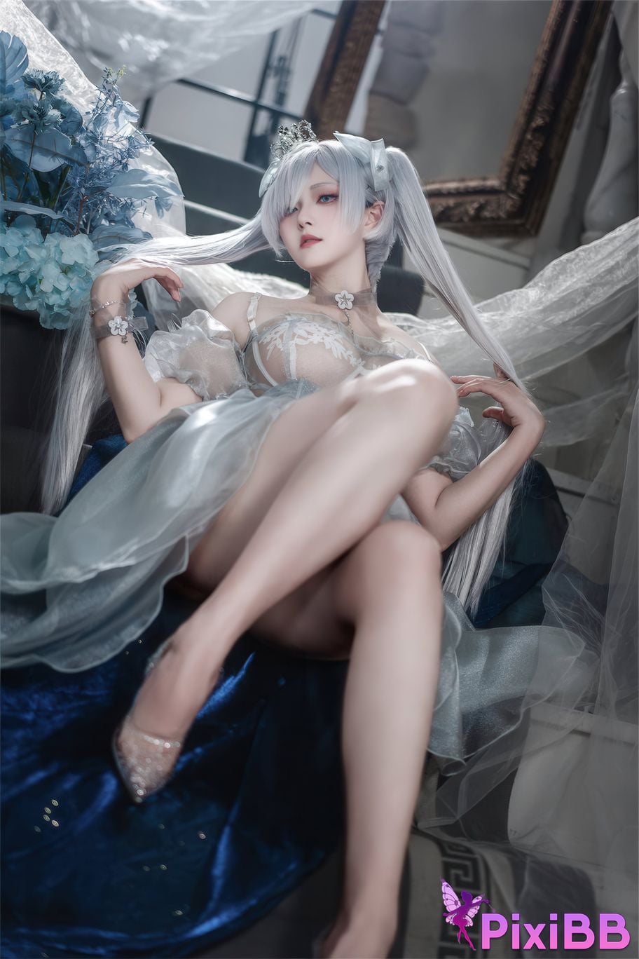 Cosplayer Natsuko Xia Xiazi cinderella crystal princess Cinderella PixiBB.COM 034