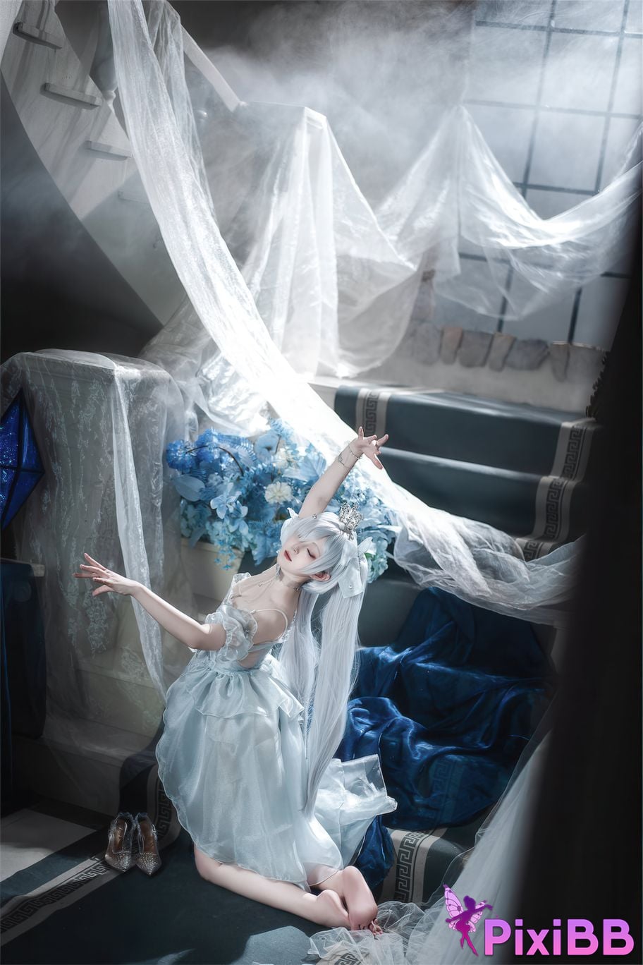 Cosplayer Natsuko Xia Xiazi cinderella crystal princess Cinderella PixiBB.COM 041