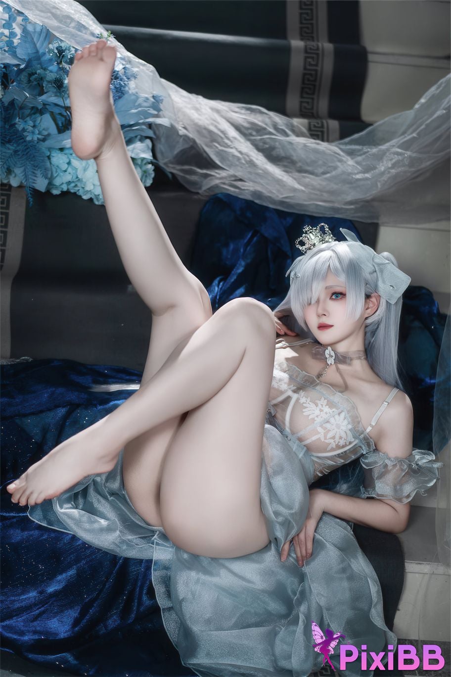 Cosplayer Natsuko Xia Xiazi cinderella crystal princess Cinderella PixiBB.COM 042