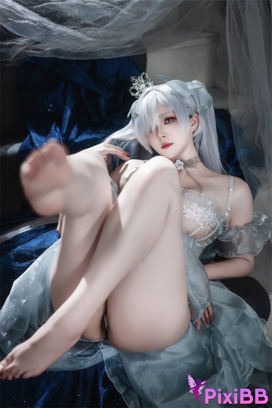 Cosplayer Natsuko Xia Xiazi cinderella crystal princess Cinderella PixiBB.COM 043