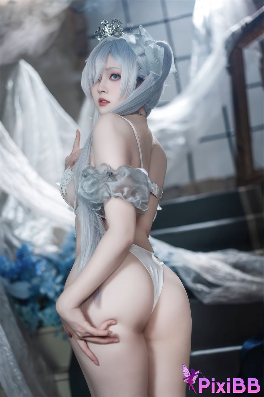 Cosplayer Natsuko Xia Xiazi cinderella crystal princess Cinderella PixiBB.COM 078