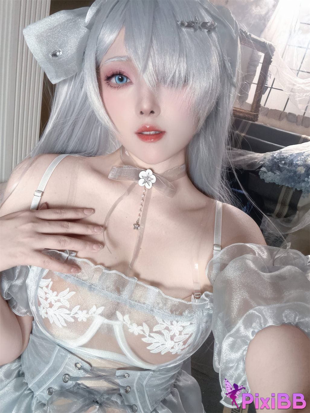 Cosplayer Natsuko Xia Xiazi cinderella crystal princess Cinderella PixiBB.COM 081