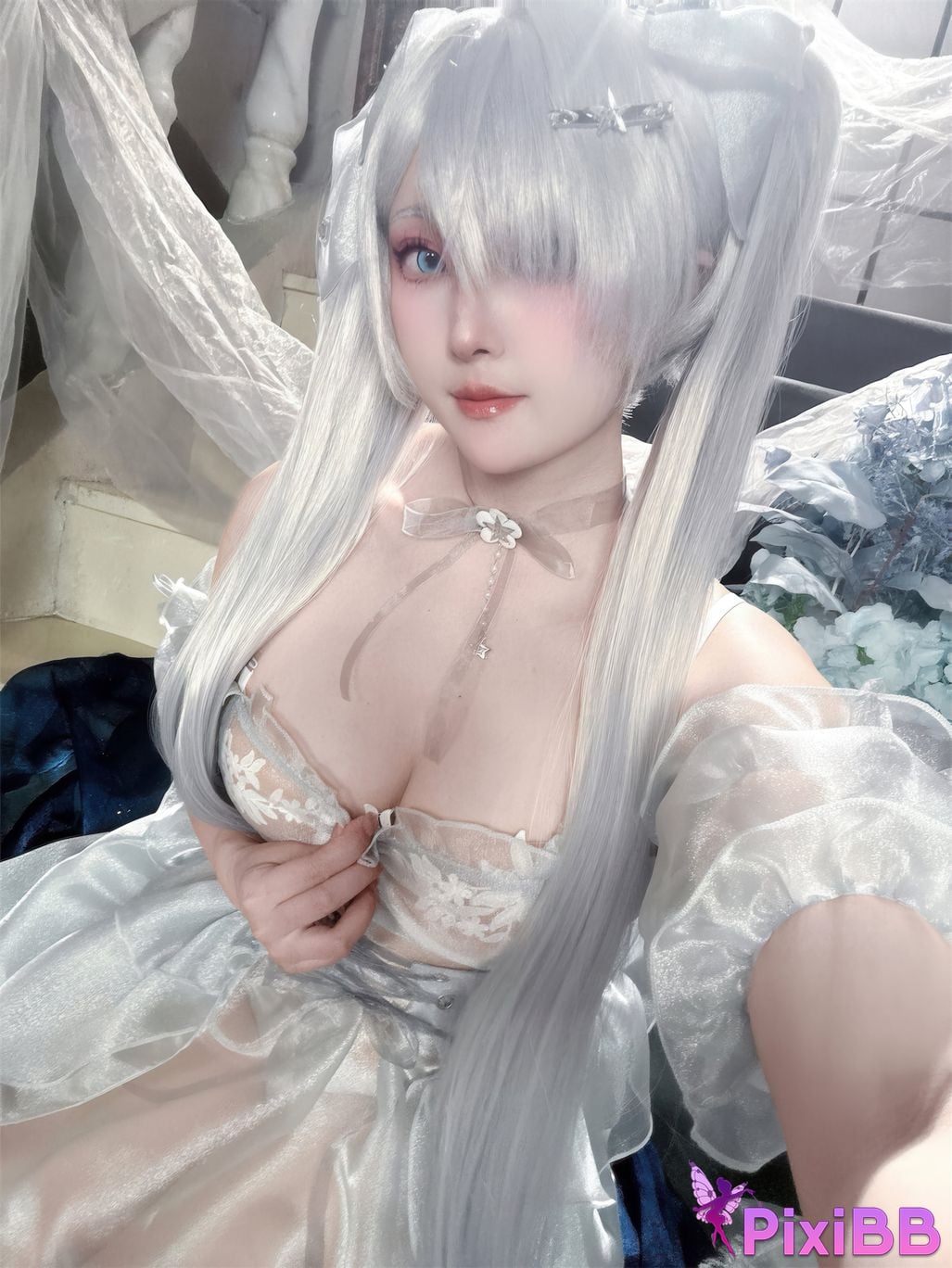 Cosplayer Natsuko Xia Xiazi cinderella crystal princess Cinderella PixiBB.COM 082