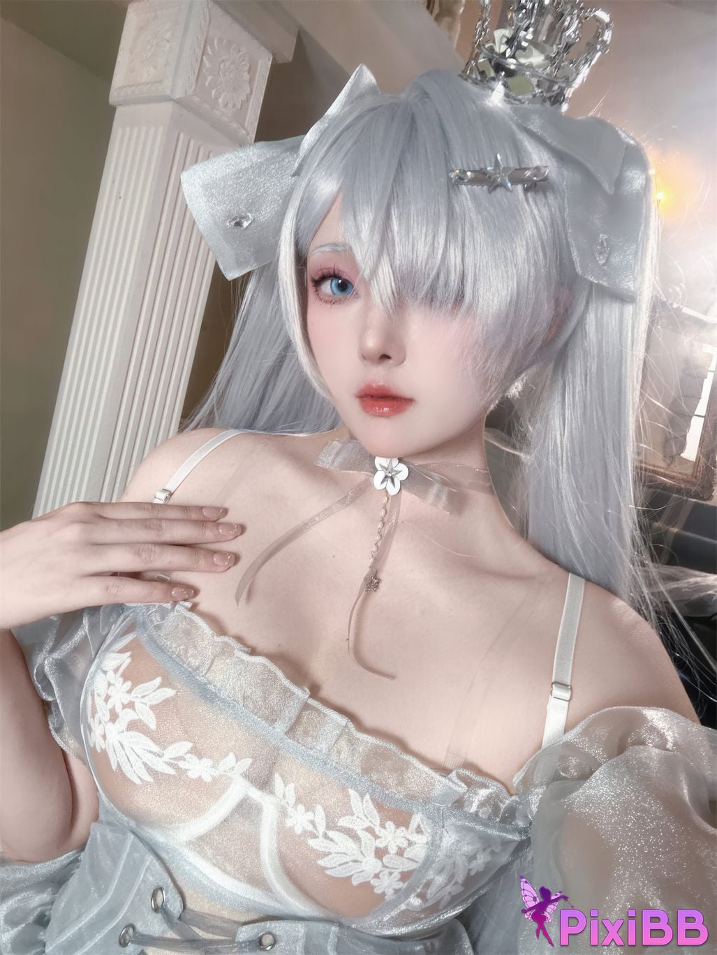 Cosplayer Natsuko Xia Xiazi cinderella crystal princess Cinderella PixiBB.COM 086