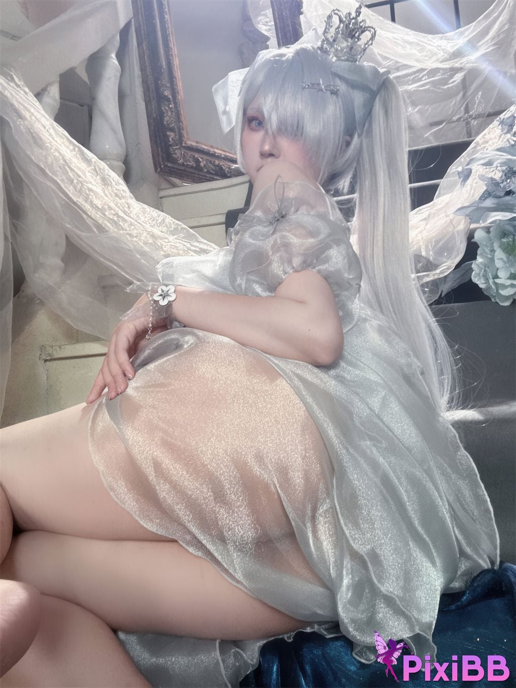 Cosplayer Natsuko Xia Xiazi cinderella crystal princess Cinderella PixiBB.COM 093