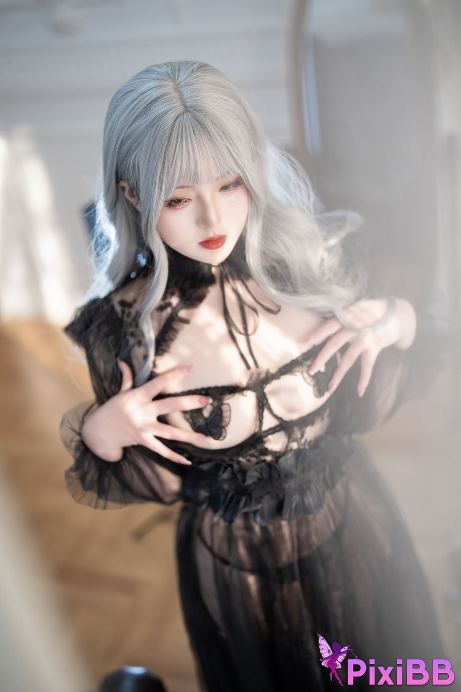 Cosplay Natsuko Black Butterfly PixiBB.COM 006