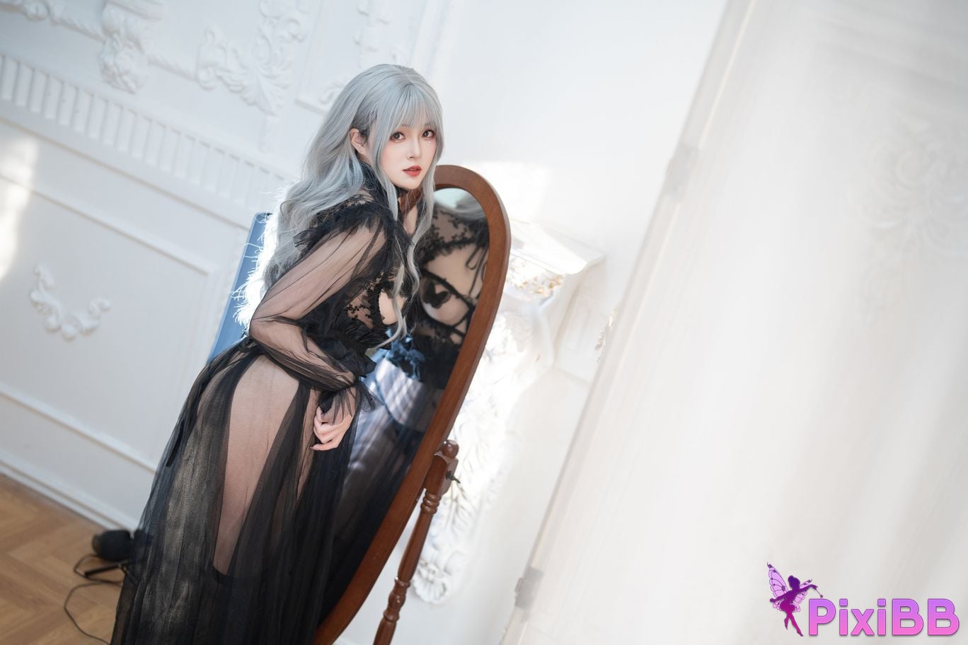 Cosplay Natsuko Black Butterfly PixiBB.COM 011