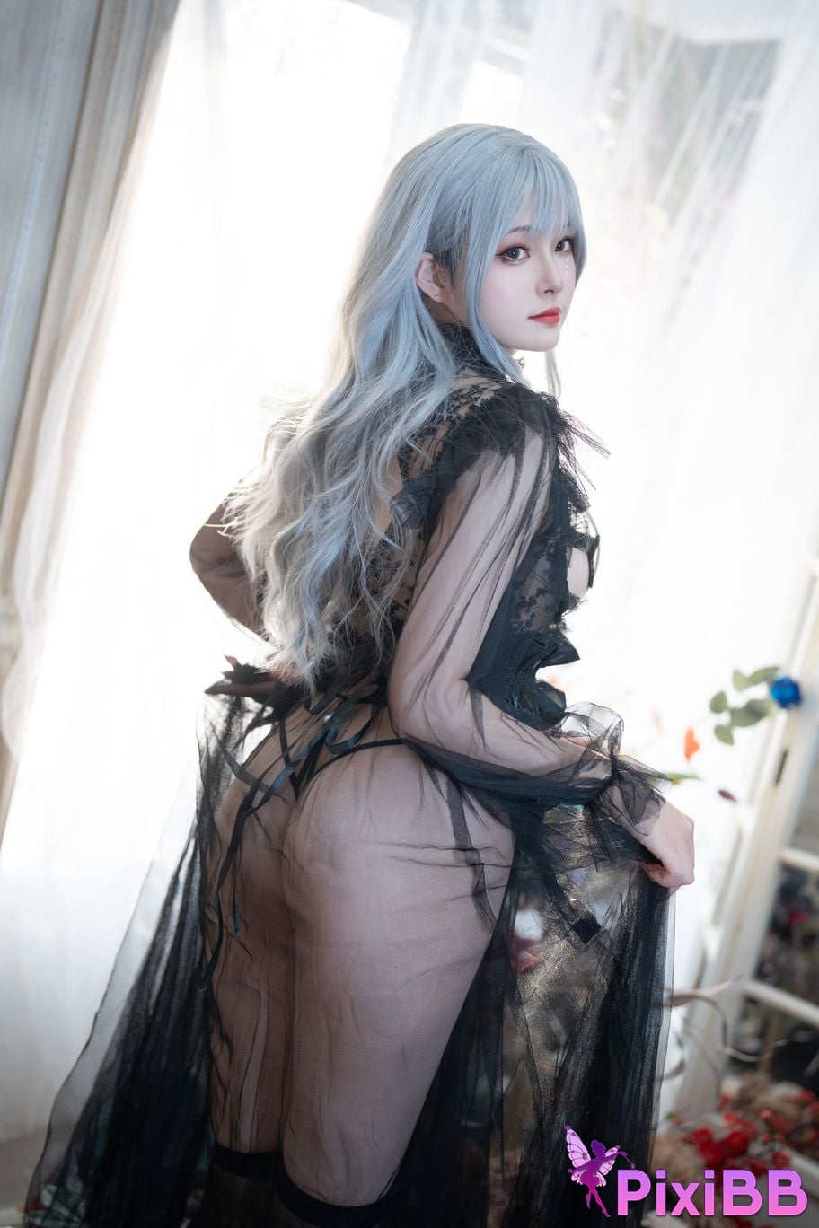 Cosplay Natsuko Black Butterfly PixiBB.COM 012