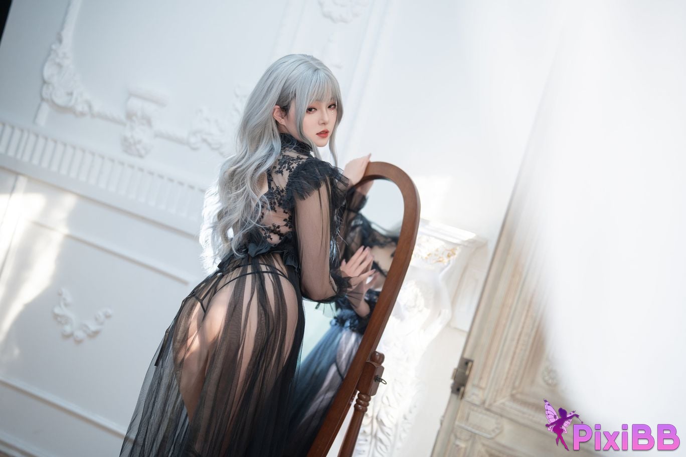 Cosplay Natsuko Black Butterfly PixiBB.COM 013