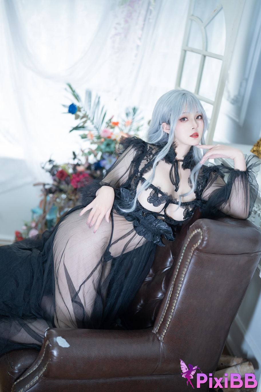 Cosplay Natsuko Black Butterfly PixiBB.COM 019