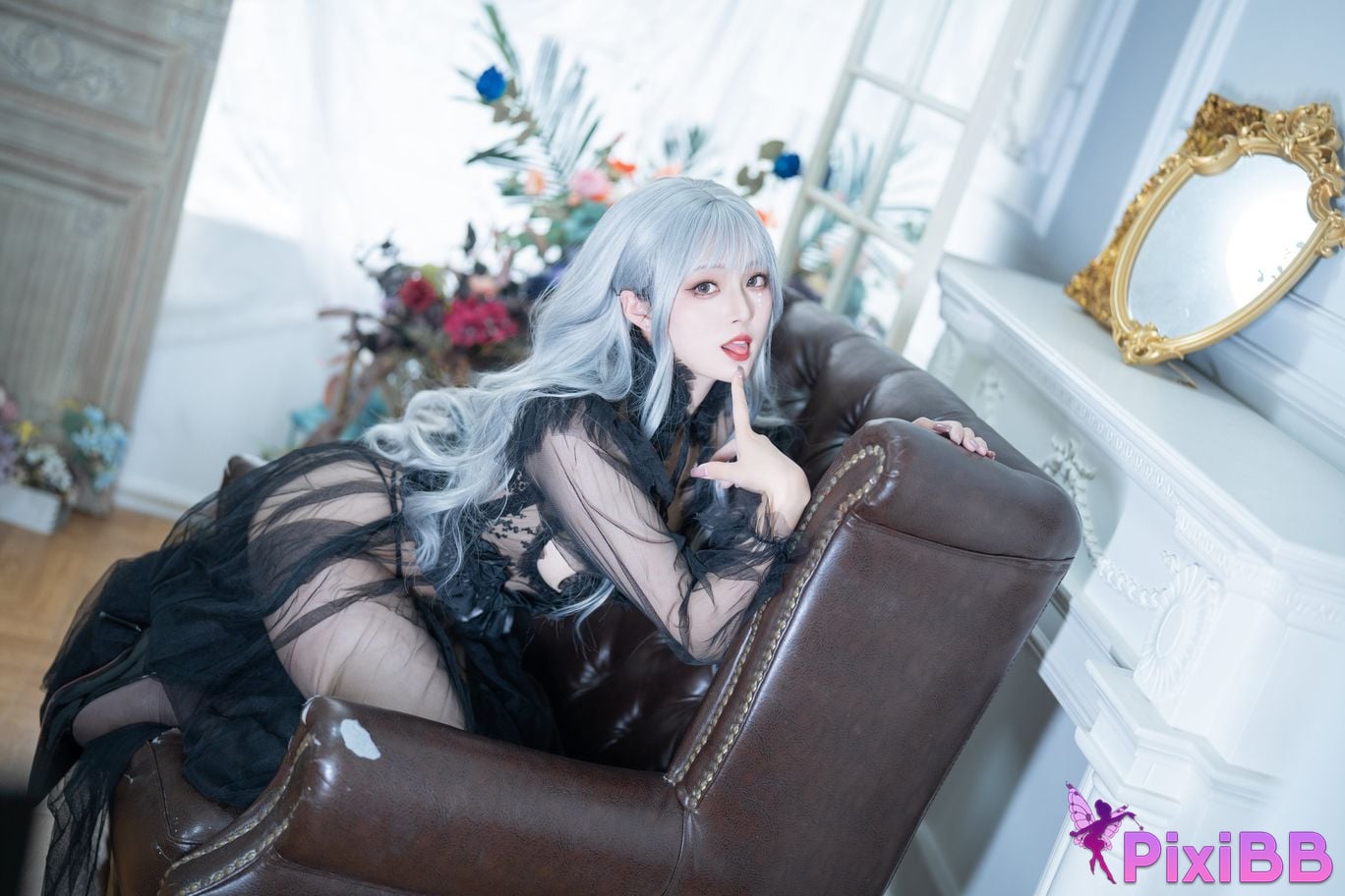 Cosplay Natsuko Black Butterfly PixiBB.COM 021