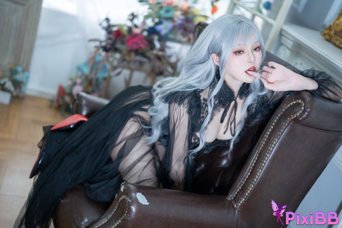 Cosplay Natsuko Black Butterfly PixiBB.COM 024