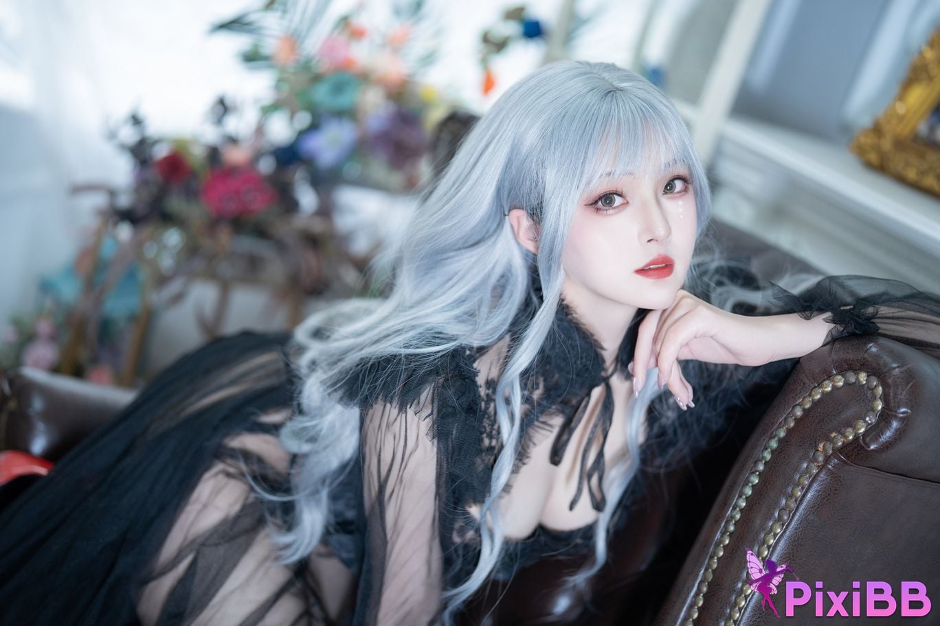 Cosplay Natsuko Black Butterfly PixiBB.COM 025