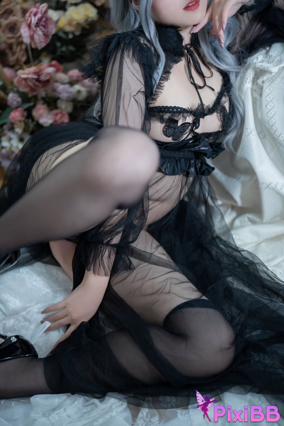 Cosplay Natsuko Black Butterfly PixiBB.COM 047