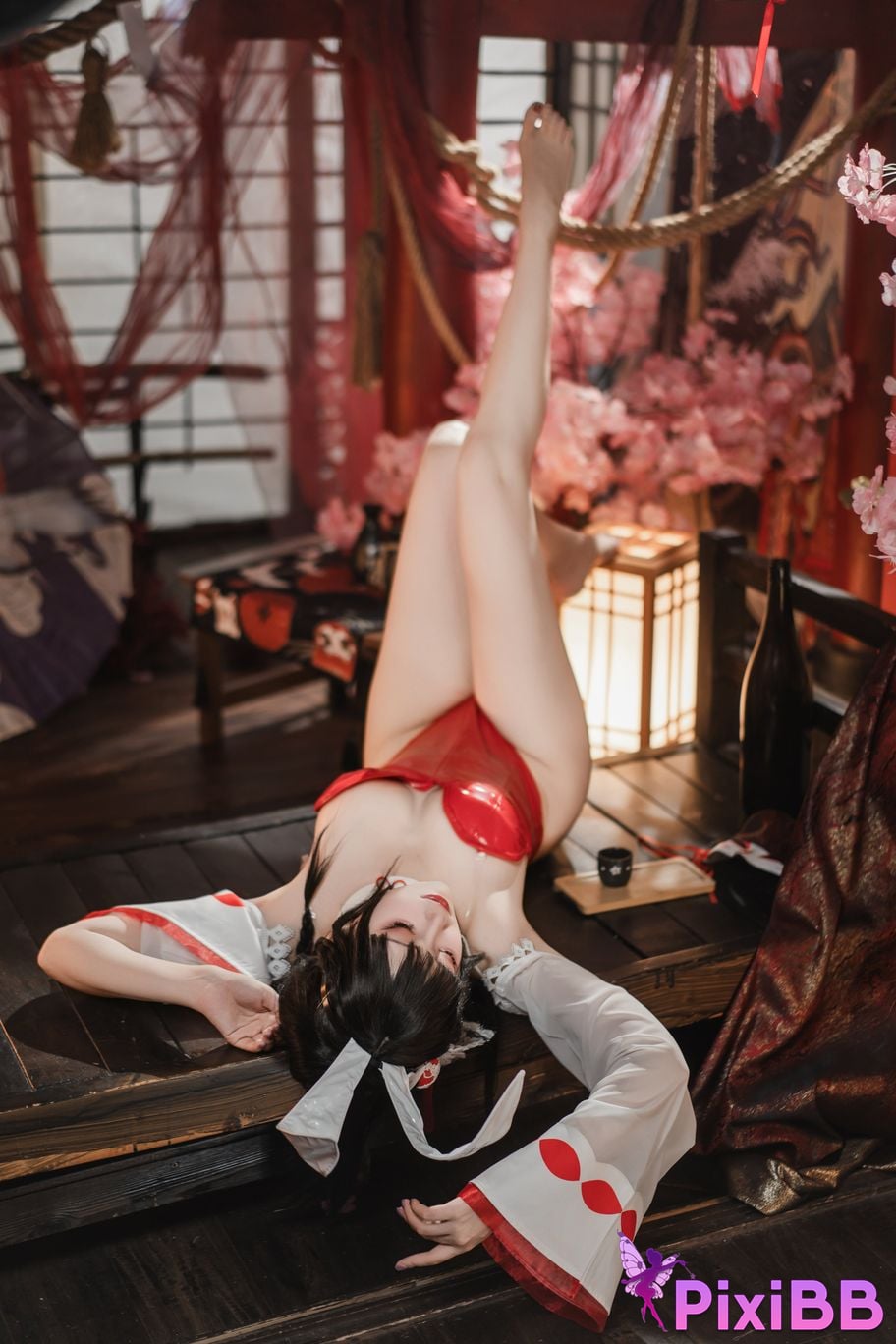 Cosplayer Natsuko Azur Lane Oyama Miko Rabbit PixiBB.COM 048