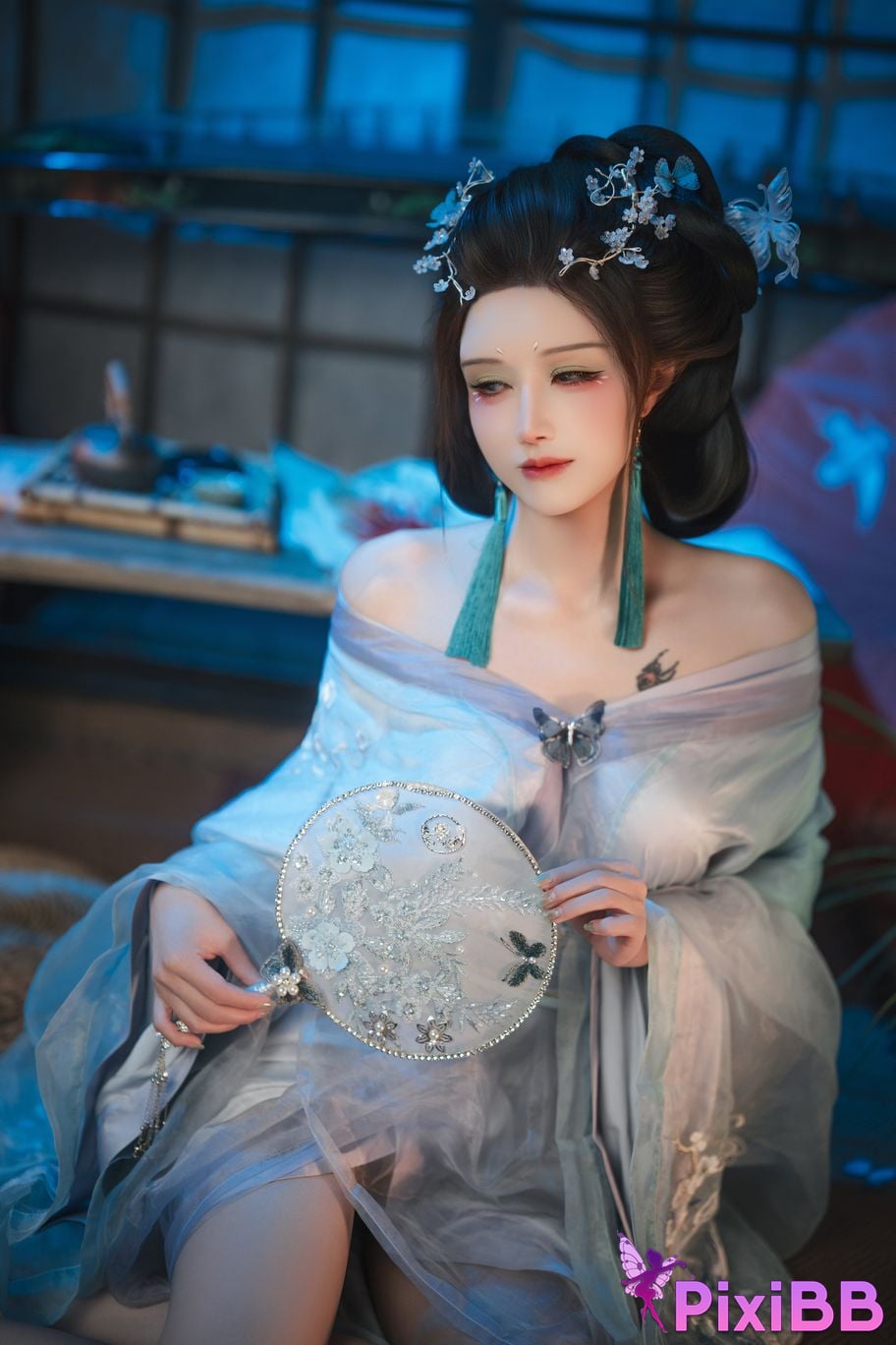 Cosplayer Deer eight years old Broken butterfly dream PixiBB.COM 002