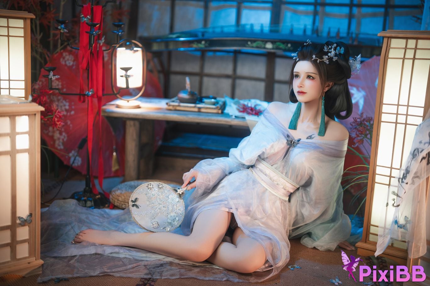 Cosplayer Deer eight years old Broken butterfly dream PixiBB.COM 004