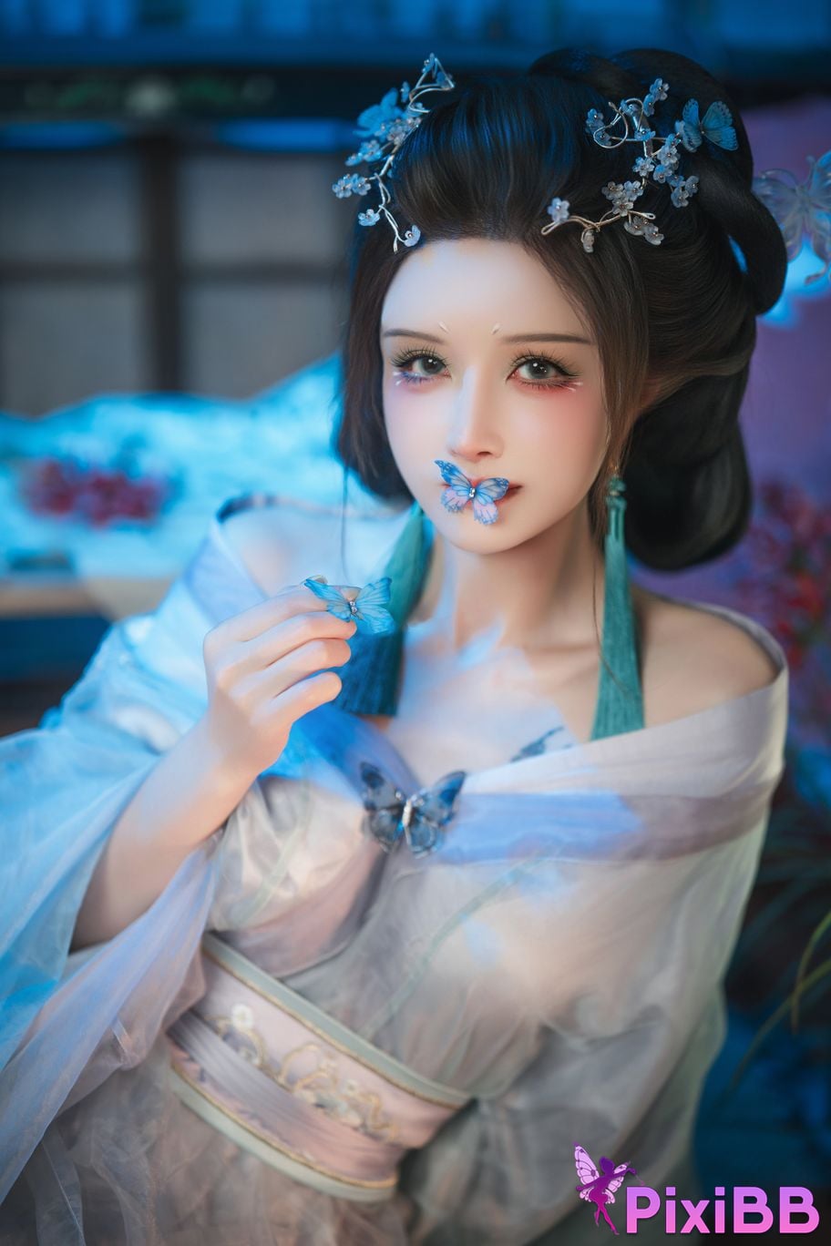 Cosplayer Deer eight years old Broken butterfly dream PixiBB.COM 006