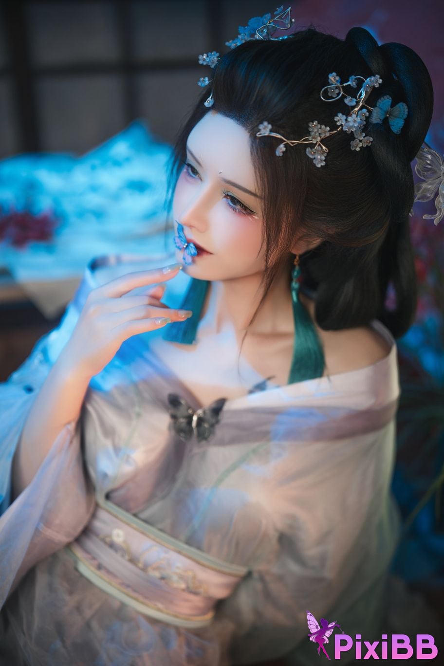 Cosplayer Deer eight years old Broken butterfly dream PixiBB.COM 008