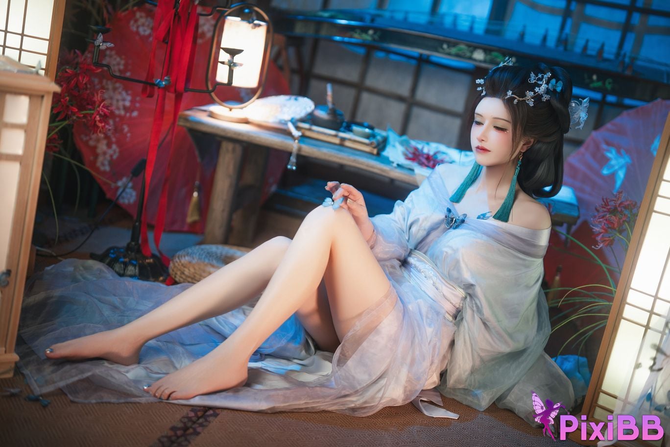 Cosplayer Deer eight years old Broken butterfly dream PixiBB.COM 010