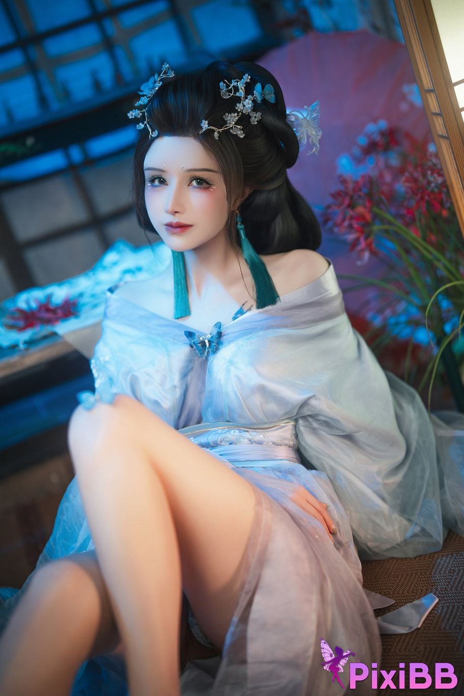 Cosplayer Deer eight years old Broken butterfly dream PixiBB.COM 011